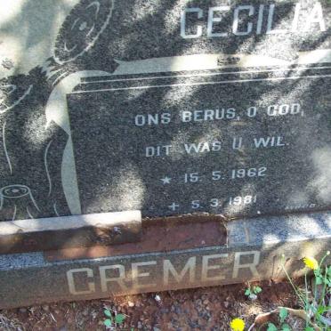 CREMER Cecilia 1962-1981