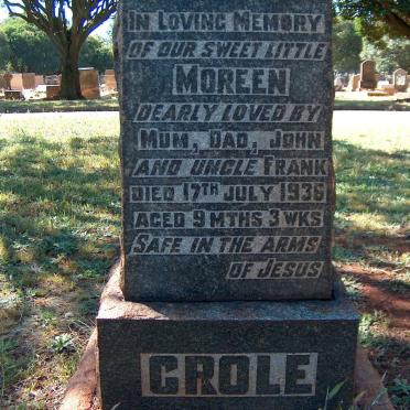 CROLE Moreen -1936