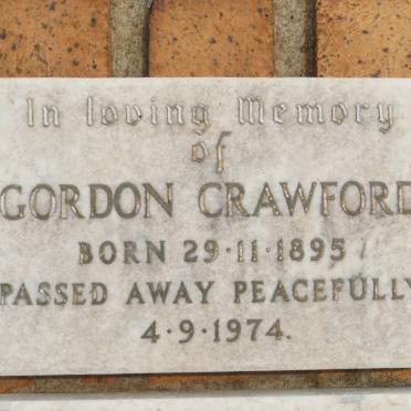 CRAWFORD Gordon 1895-1974