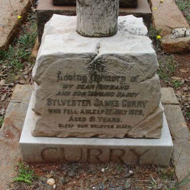 CURRY Sylvester James -1929