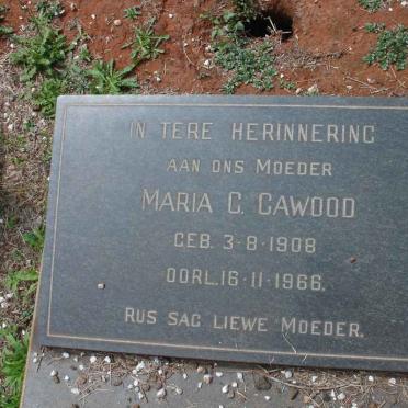 CAWOOD Maria C. 1908-1966