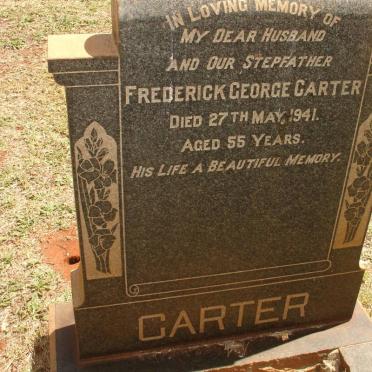 CARTER Frederick George Carter -1941