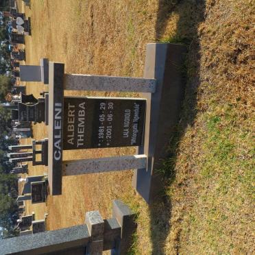 CALENI Albert Themba 1981-2001