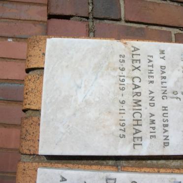 CARMICHAEL Alex 1919-1975