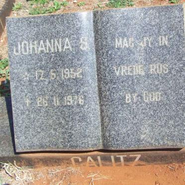 CALITZ Johanna S. 1952-1976