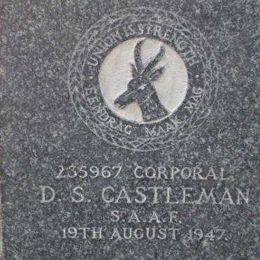 CASTLEMAN D.S -1947