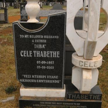 CELE Thabethe 1957-2003