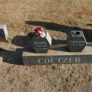 COETZER Hendrik 1913-1998 &amp; Catharina 1924-