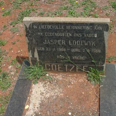 COETZEE Jasper Lodewyk 1904-1969
