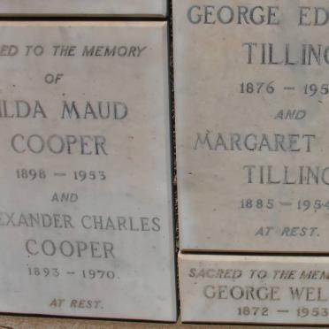 COOPER :: TILLING :: WELDON