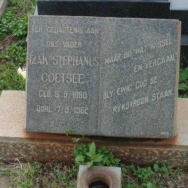 COETSEE Izak Stephanus 1880-1962