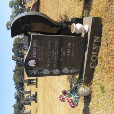 COLYN F.H. 1934-2001 &amp; M. 1934-
