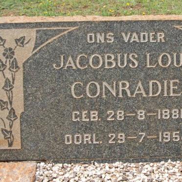 CONRADIE Jacobus Louis 1881-1954
