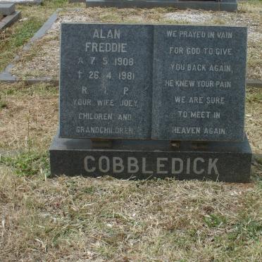 COBBLEDICK Alan Freddie 1908-1981