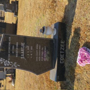 COETZEE Saartjie 1941-1997