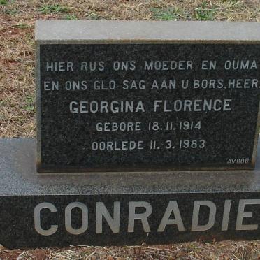 CONRADIE Georgina Florence 1914-1983