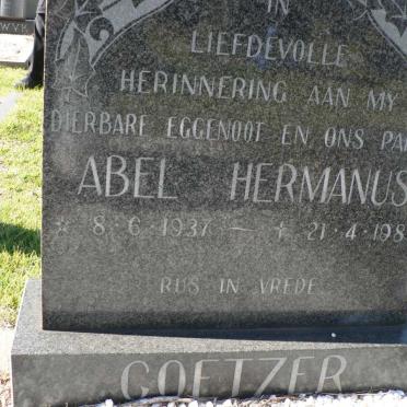 COETZER Abel Hermanus 1937-1982