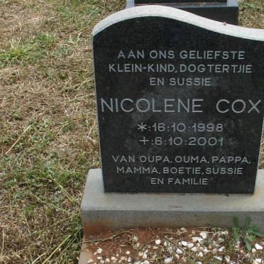 COX Nicolene 1998-2001