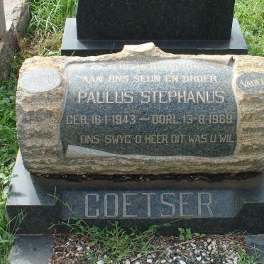 COETSER Paulus Stephanus 1943-1969