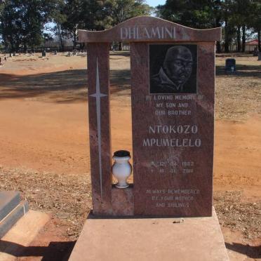 DHLAMINI Ntokozo Mpumelelo 1982-2011