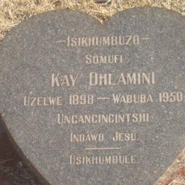 DHLAMINI Kay 1898-1950