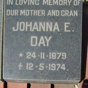 DAY Johanna E. 1879-1974