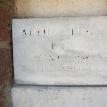 DAW Arthur Leslie 1925-1984