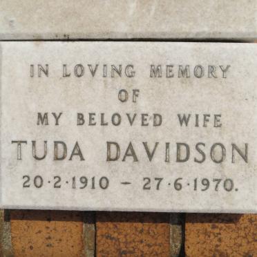 DAVIDSON Tuda 1910-1970