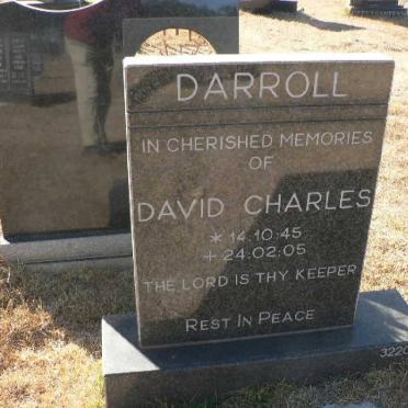 DARROLL David Charles 1945-2005