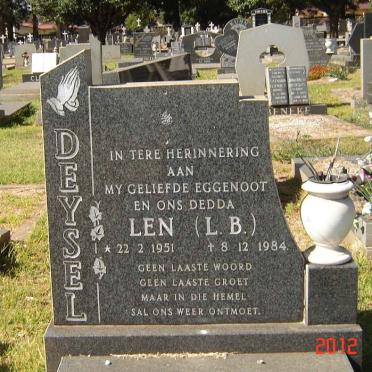 DEYSEL L.B. 1951-1984