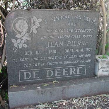 DEERE Jean Pierre, de 1916-1971