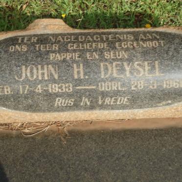 DEYSEL John H. 1933-1968