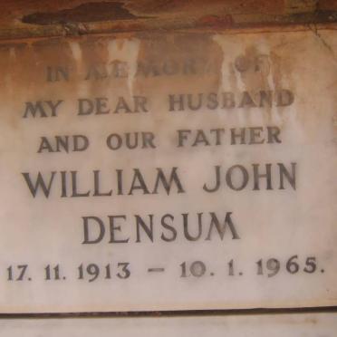 DENSUM William John 1913-1965