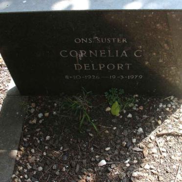 DELPORT Cornelia C. 1926-1979