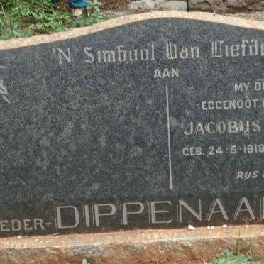 DIPPENAAR Jacobus Frederick 1918-1962
