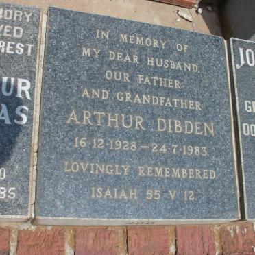 DIBDEN Arthur 1928-1983