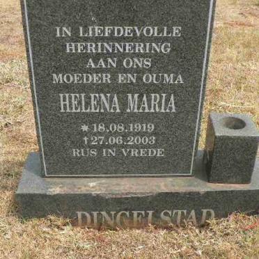 DINGELSTAD Helena Maria 1919-2003