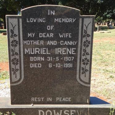 DOWSE Muriel Irene 1907-1991