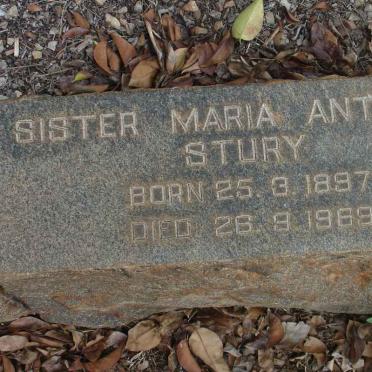STURY Maria Anthony 1897-1969
