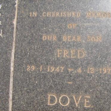 DOVE Fred 1947-1971