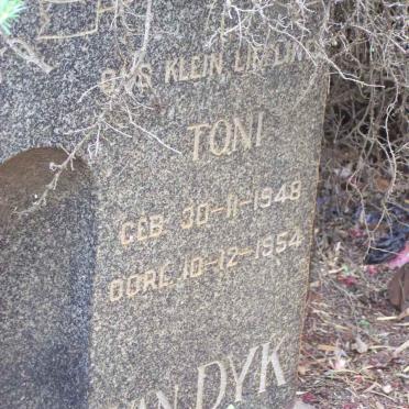 DYK Toni, van 1948-1954