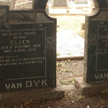 DYK Francois Johannes, van 1886-1947 &amp; Ellen 1888-1973