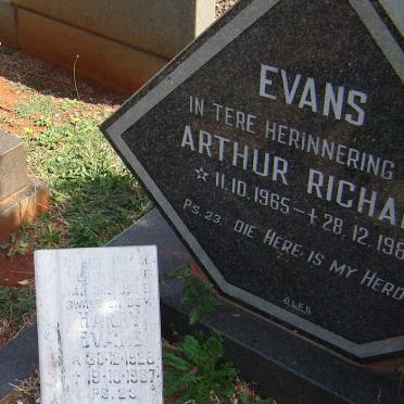 EVANS Harry 1926-1987 :: EVANS Arthur Richard 1965-1983 