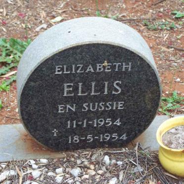 ELLIS Elizabeth 1954-1954