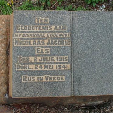 ELS Nicolaas Jacobus 1915-1941