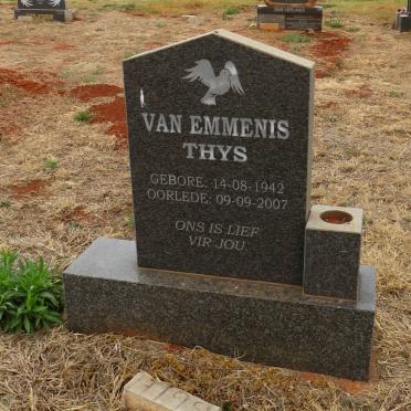 EMMENIS Thys, van 1942-2007