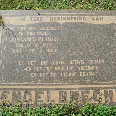 ENGELBRECHT Johannes Petrus 1892-1950