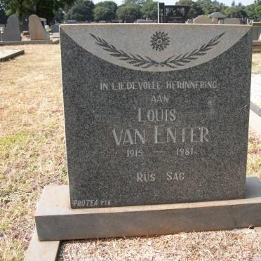 ENTER Louis, van 1915-1981