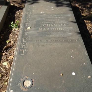 ENGELBRECHT Johannes Marthinus 1931-1985