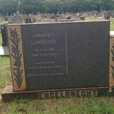 ENGELBRECHT Johannes Cornelius 1900-1954